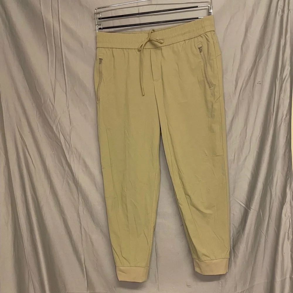 Athleta Tan Drawstring Track Joggers - Picture 2 of 11